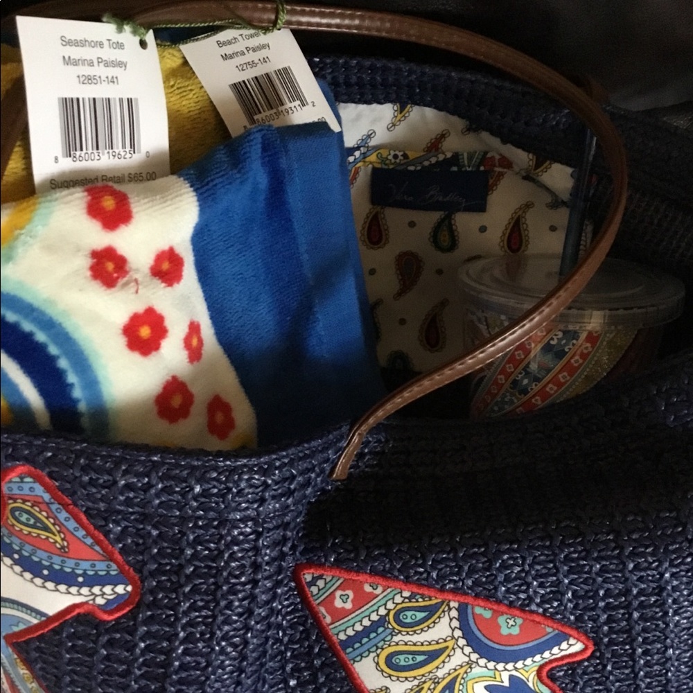 NWT Vera Bradley Sea Shore Tote